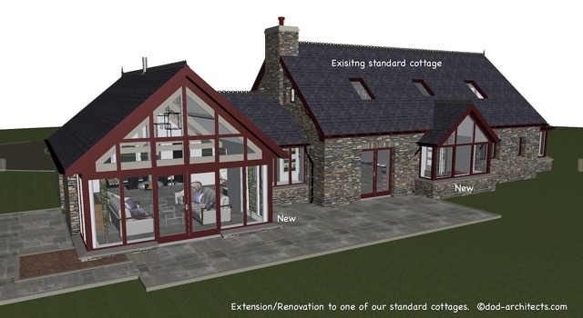 EXTGD-Extension to our Standard Cottage